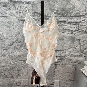 90s Vintage Natori Bridal Set